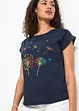 T-shirt med blomsterprint, bonprix