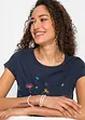 T-shirt med blomsterprint, bonprix