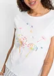 T-shirt med blomsterprint, bonprix