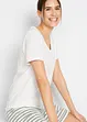 T-shirt med V-hals, bonprix