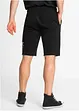 Sweat-bermudashorts med åpne kanter, bonprix