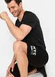 Sweat-bermudashorts med åpne kanter, bonprix