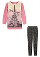 Sweatshirt og leggings til jente (2-delt sett), bonprix