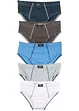 Truse til gutt, av økologisk bomull (5-pack), bonprix