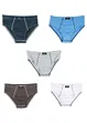 Truse til gutt, av økologisk bomull (5-pack), bonprix