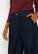 Wide Leg-jeans High Waist, komfortlinning, bonprix