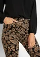 Stretchbukse med print, bonprix