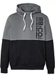 Sweatshirt med hette, Slim Fit, bonprix