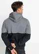 Sweatshirt med hette, Slim Fit, bonprix