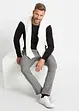 Sweatshirt med hette i ren bomull, bonprix