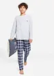 Pyjamas med økologisk bomull (4-delt sett), bonprix