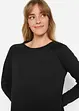 Sweatshirtkjole i myk frottè, bonprix
