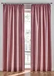 Mikrofibergardin med resirkulert polyester (2 pack), bonprix