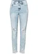 High Waist-mom-jeans med destroyed-effekt, bonprix