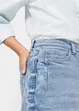 Wide Leg-jeans, High Waist, økologisk bomull, bonprix