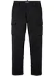Regular Fit-bukse i bomull med stretch, Straight, bonprix