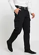 Regular Fit-bukse i bomull med stretch, Straight, bonprix