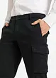 Regular Fit-bukse i bomull med stretch, Straight, bonprix