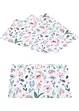 Spisebrikker med trykt blomstermønster (4-pack), bonprix