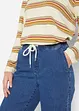 Wide Leg-jeans Mid Waist, stretch, bonprix