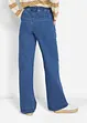 Wide Leg-jeans Mid Waist, stretch, bonprix