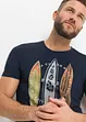 T-skjorte i ren økologisk bomull, Slim Fit, bonprix