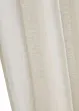 Bomullsgardin med lin (1-pack), bonprix