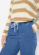 Wide Leg-jeans Mid Waist, stretch, bonprix