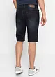 Bermudashorts i denim med stretch og forsterket skritt, Regular Fit, bonprix