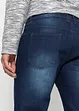 Stretchy jeansbermuda med forsterket skritt, Regular Fit, bonprix