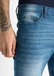 Stretchy jeansbermuda med forsterket skritt, Regular Fit, bonprix