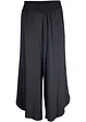 Legglang culottes med elastisk linning, bonprix