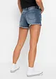 Jeans-shorts med broderi, bonprix