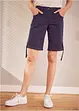 Cargoshorts i twill, med elastisk linning, bpc bonprix collection