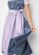 Dirndl med forkle, midi-lengde (2-delt sett), bonprix