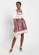 Dirndl med forkle, knelang (2-delt sett), bonprix