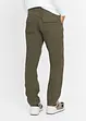Regular Fit stretch termobukse med cargo-lommer, Straight, bpc bonprix collection
