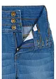 High Waist-jeans til jente med vide ben, bonprix