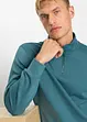 Sweatshirt med troyer-krage, bonprix
