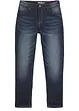 Termojeans med fleecefôr til gutt, Slim Fit, bonprix