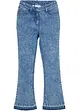 Stretchjeans til jente, Flared, bonprix