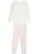 Pyjamas med økologisk bomull (2-delt sett), bonprix