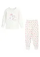 Pyjamas med økologisk bomull (2-delt sett), bonprix