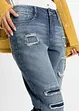 Boyfriend jeans  med destroy-detaljer, bonprix