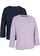 Funksjons-T-shirt, 2-pack, 3/4-lang arm, bpc bonprix collection