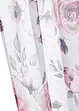 Gardin med blomstermønster, med resirkulert poyester (1-pack), bonprix