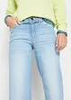 Wide Leg-jeans Mid Waist, Cropped, John Baner JEANSWEAR