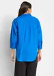 Oversized bluse av bomull med 3/4-lang arm, bonprix