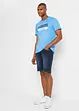Bermudashorts i denim med stretch, Regular Fit (2-pack), bonprix