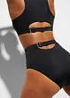 High Waist-bikinitruse, justerbar på vidden, bonprix